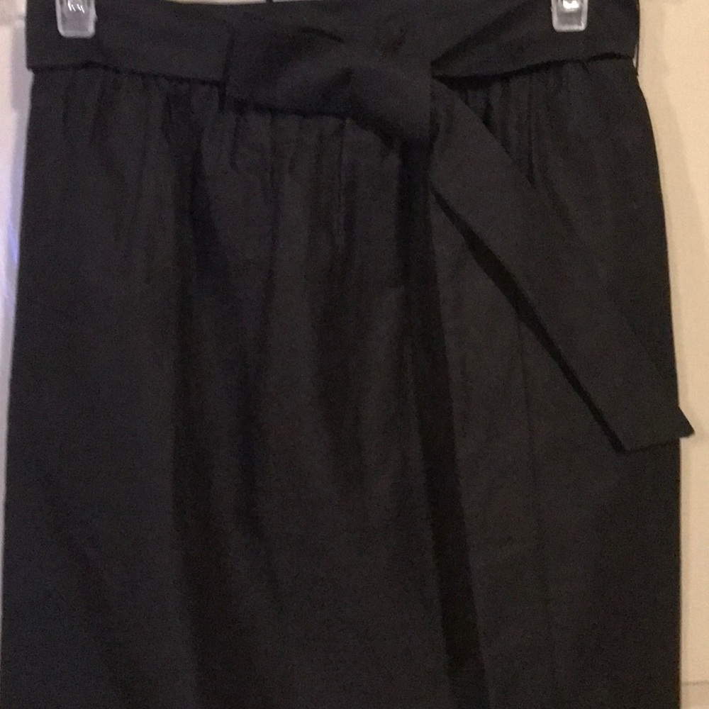 J. Crew Tie-Waist Faille Skirt G8783